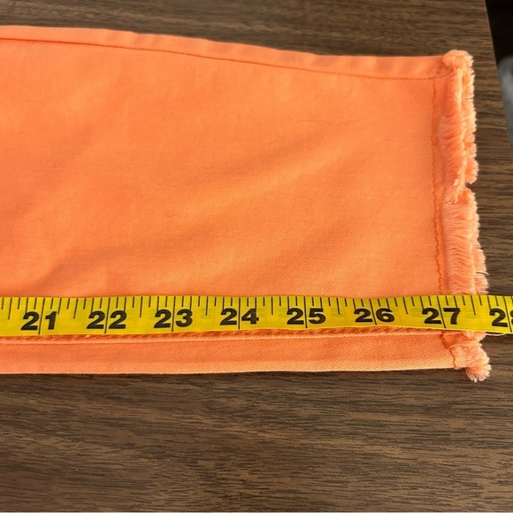 NWT Olivia FDJ jeans mid rise ankle raw hemmed 4 - Picture 14 of 15